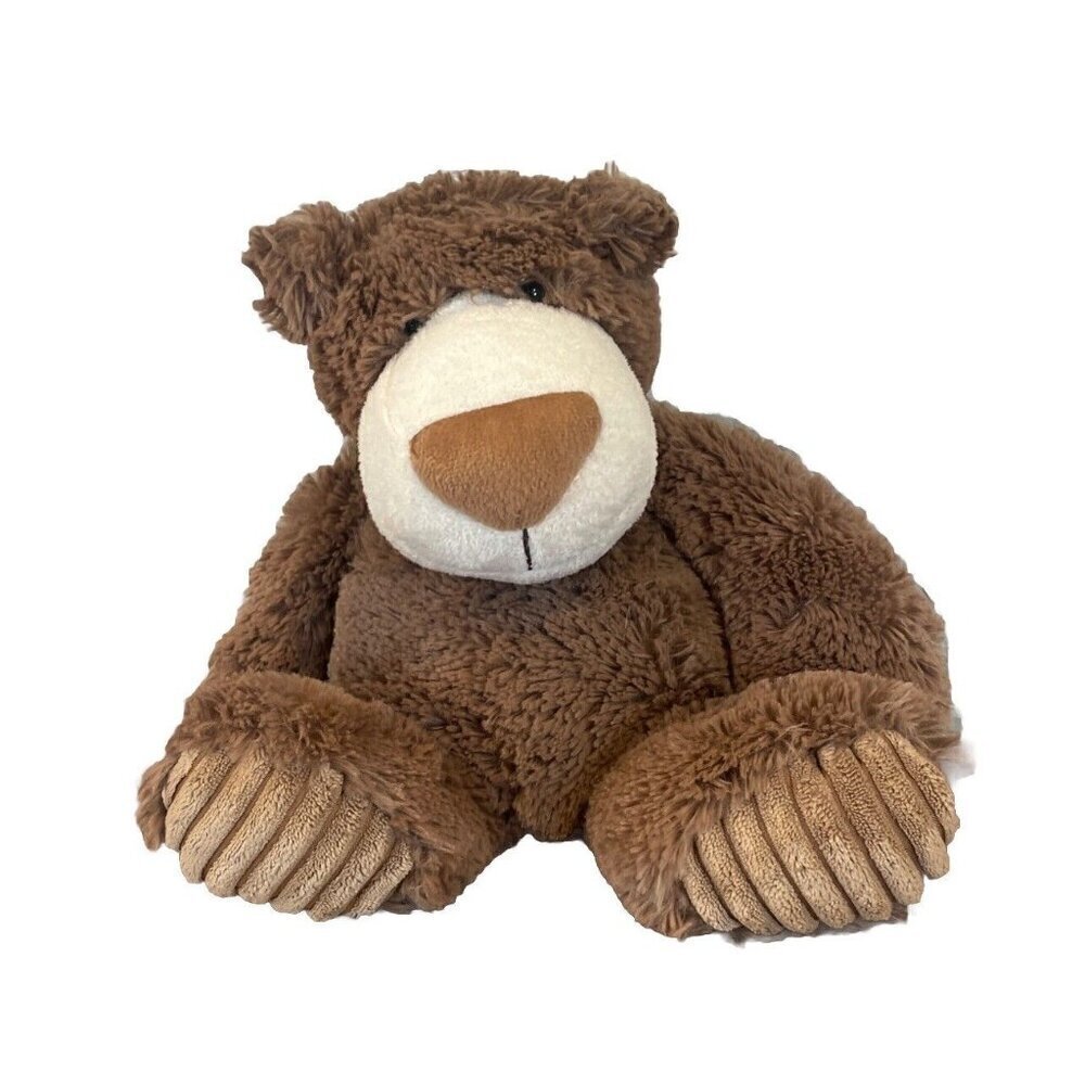 Aurora Teddy Bear Plush Mocha Latte Stuffed Animal Toy Brown Beige